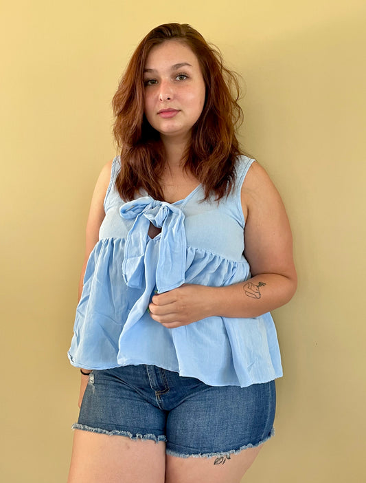 CAMISOLE LOUSSE À BOUCLE - L